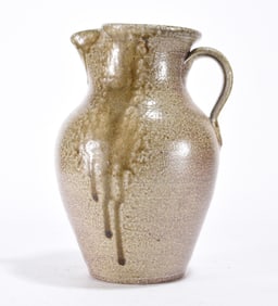 CB Craven Salt Glaze Pottery Pitcher