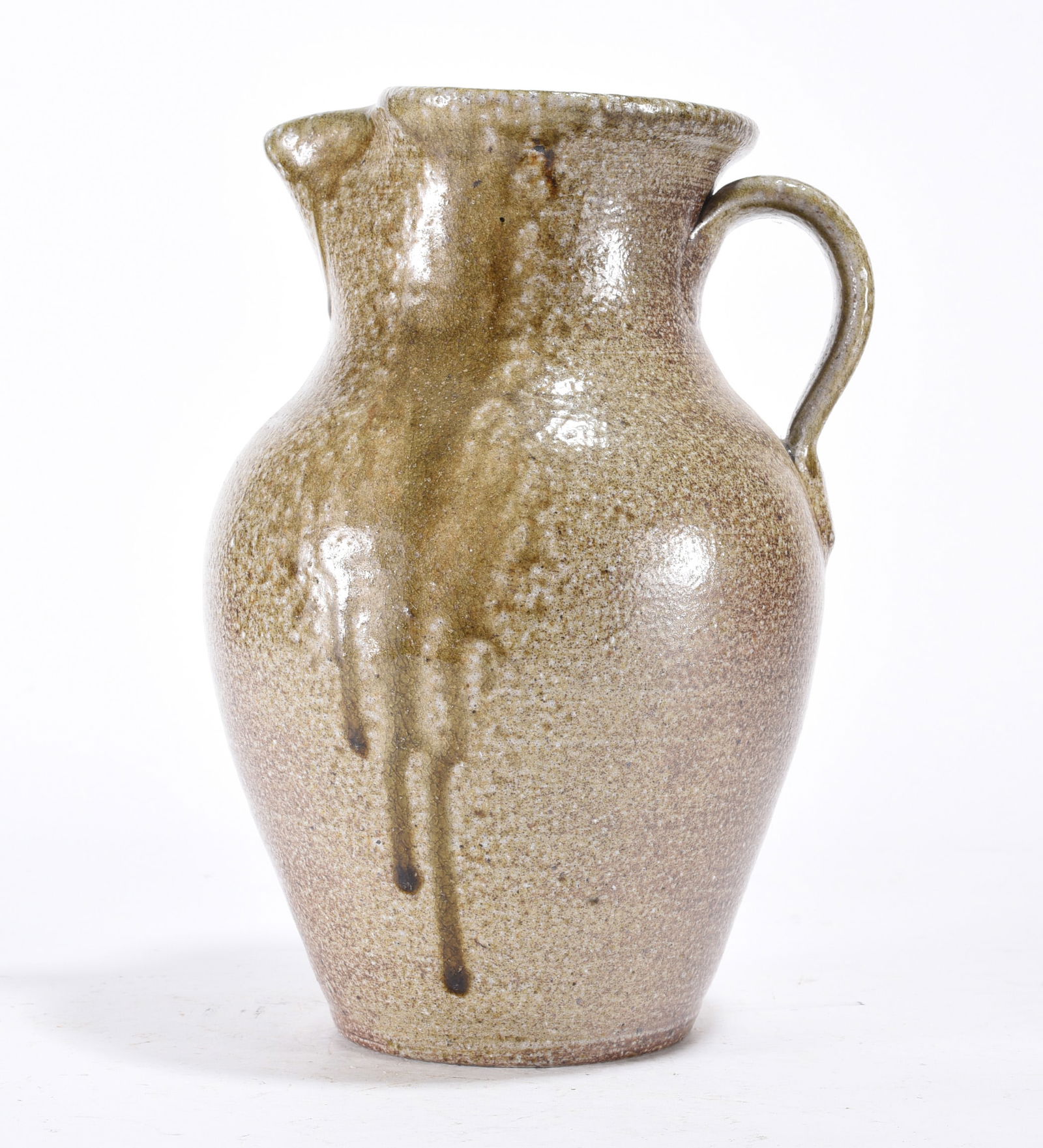 CB Craven Salt Glaze Pottery Pitcher (1 of 3)