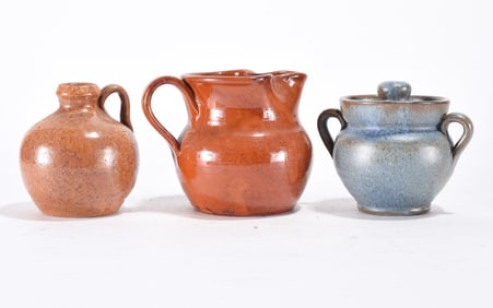 North Carolina Pottery Pieces (3)