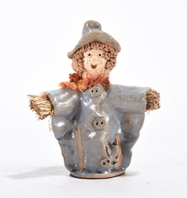 North Carolina Pottery Scarcrow