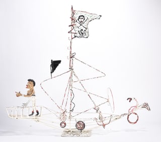 Willie Tarver Folk Art Sculpture