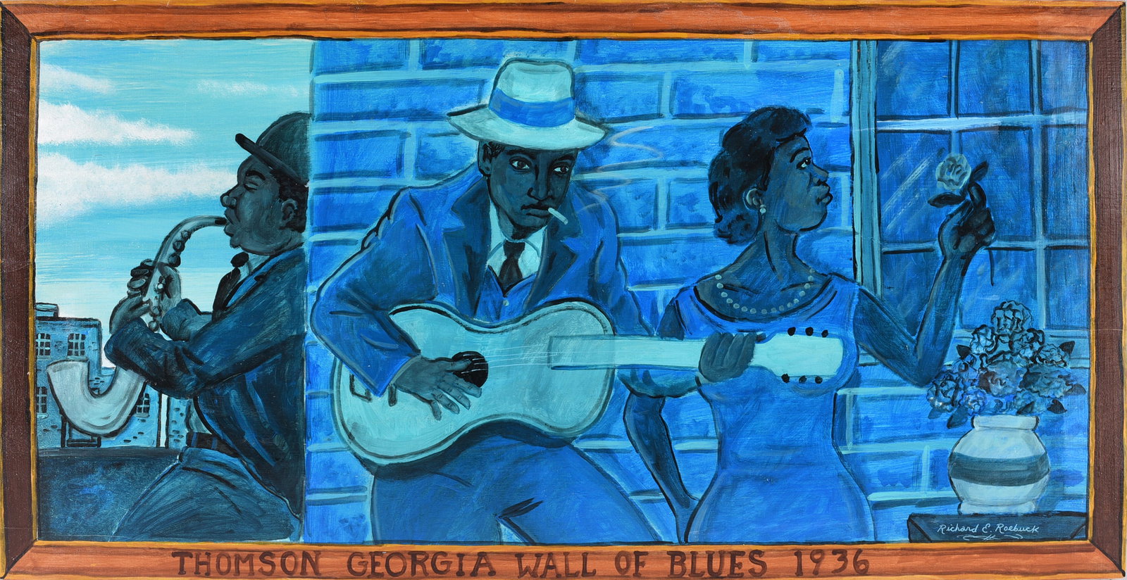 Richard Roebuck Painting: Richard Roebuck Painting