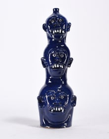 Marvin Bailey Totem Face Jug