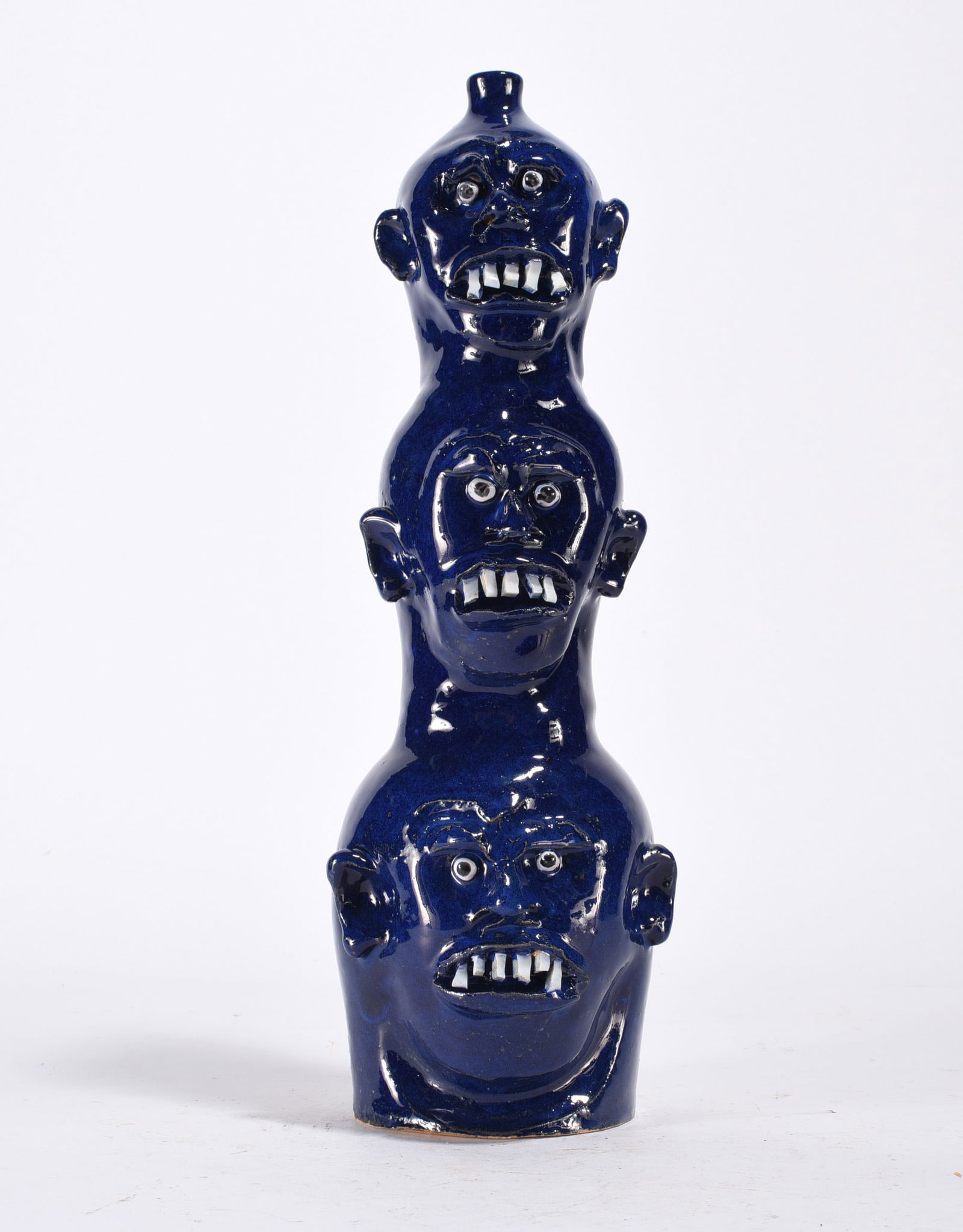 Marvin Bailey Totem Face Jug (1 of 3)