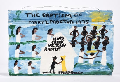 Mary Proctor Folk Art Painting