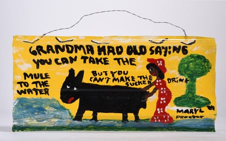 Mary Proctor Folk Art Painting