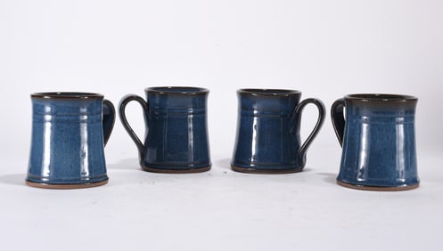 North Carolina Jugotwn Pottery Mugs