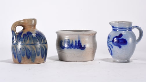 Blue and Grey Pottery Group