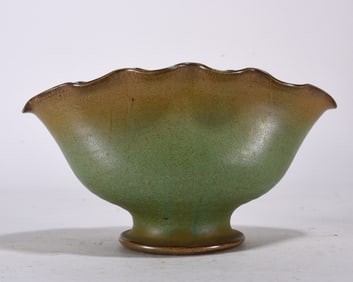Cole Pottery Fan Vase