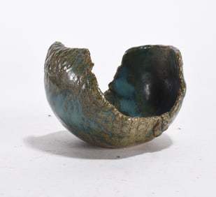 North Carolina Studio Pottery Dinosaur Egg