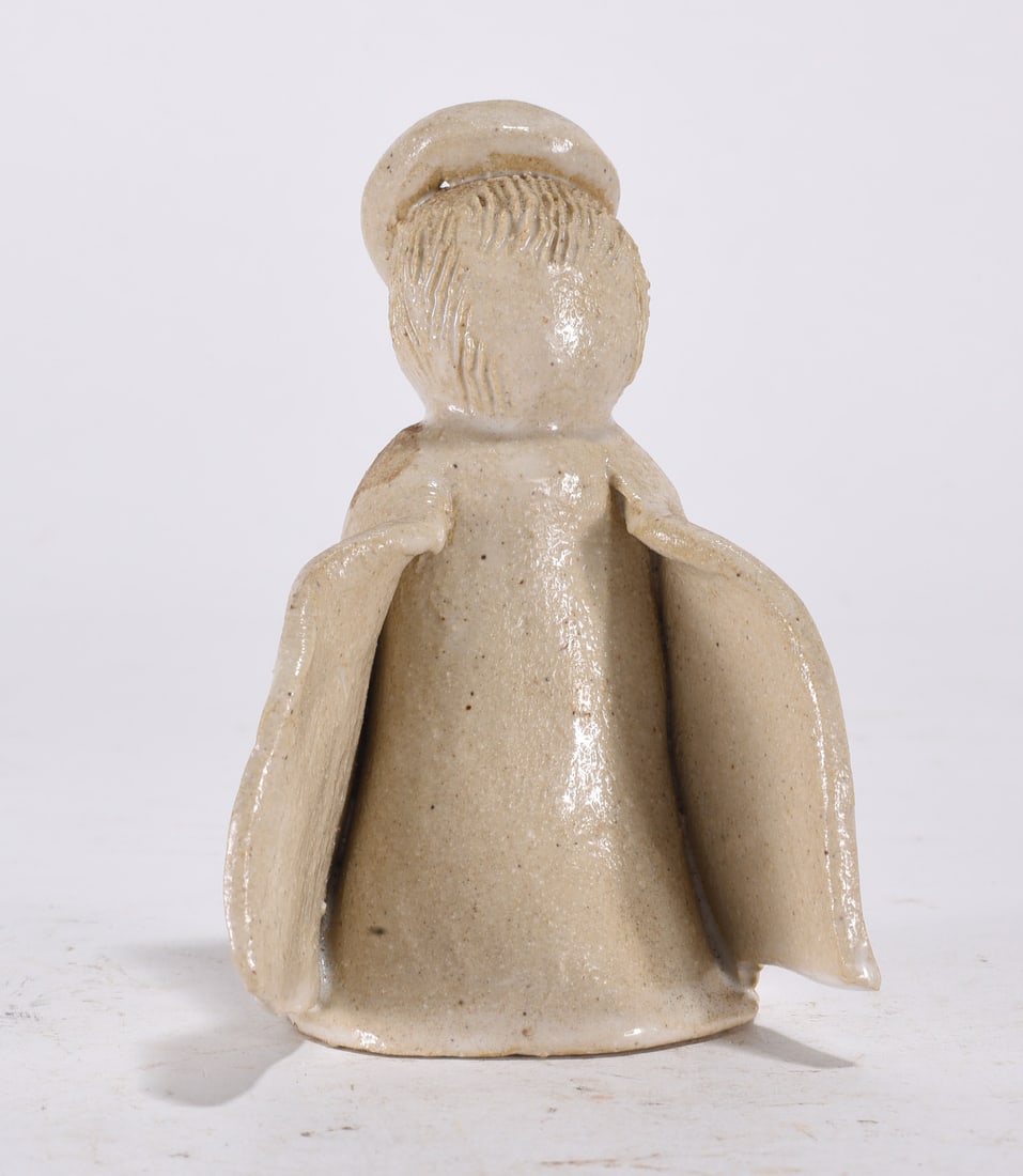North Carolina Pottery Angel Figural: North Carolina Pottery Angel Figural