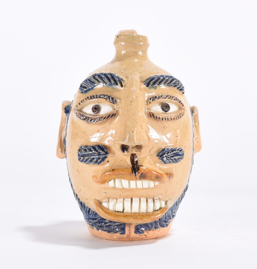 Billy Ray Hussey Miniature Face Jug (1 of 3)
