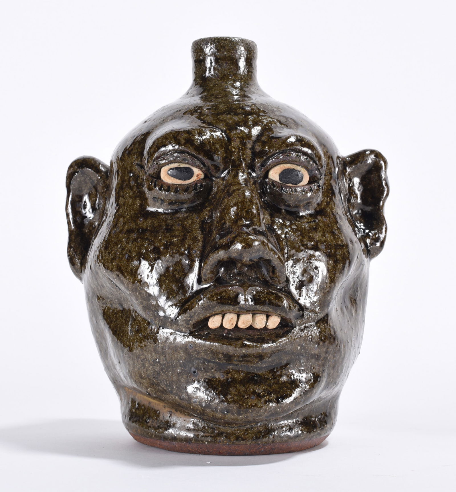 Lanier Meaders Face Jug: Lanier Meaders Face Jug