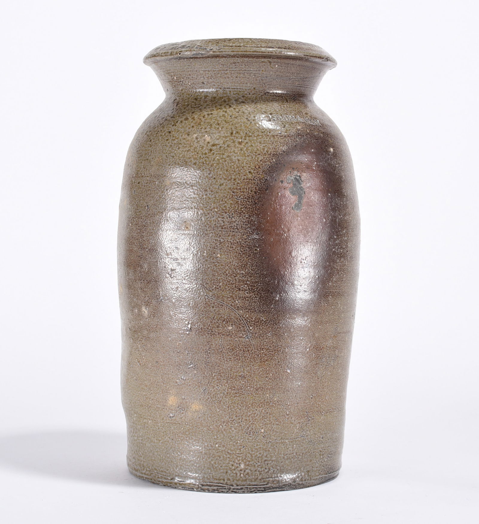 JD Craven Signed North Carolina Storage Jar: JD Craven Signed North Carolina Storage Jar