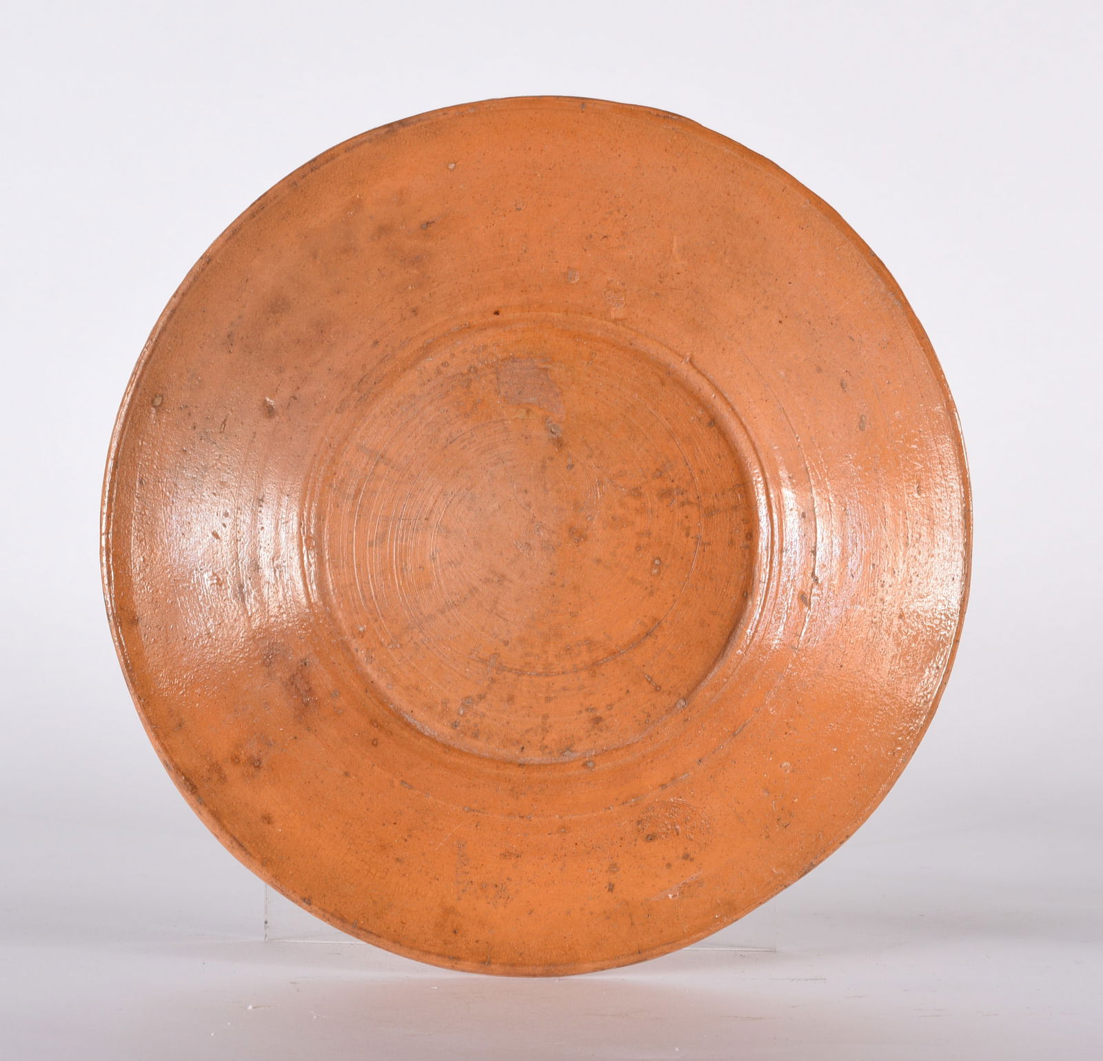 North Carolina Pottery Dirt Dish ca. 1880: North Carolina Pottery Dirt Dish ca. 1880