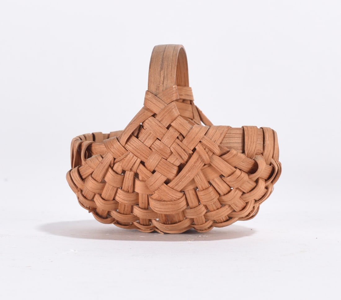 Oak Split Miniature Basket (1 of 4)