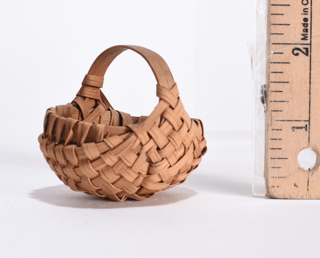 Oak Split Miniature Basket - 2