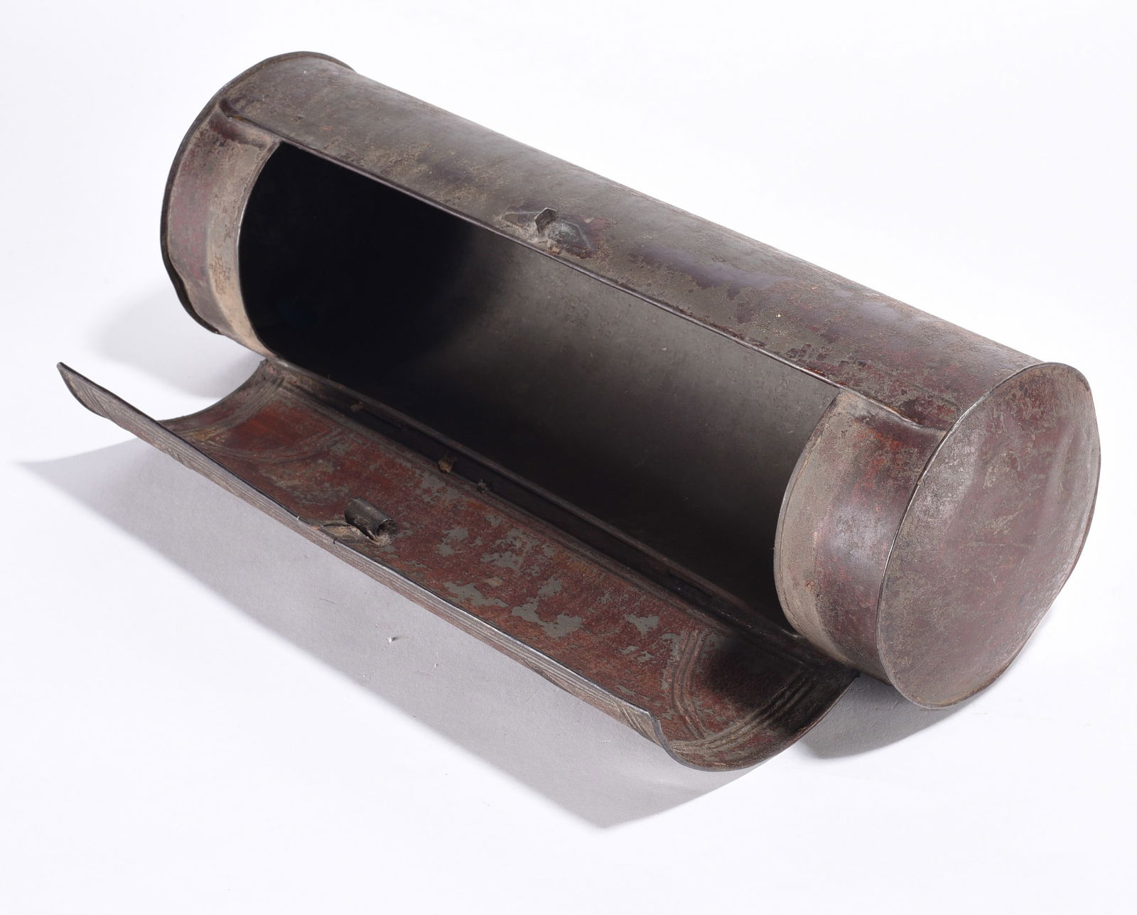 Antique Toleware Candle Box (1 of 3)