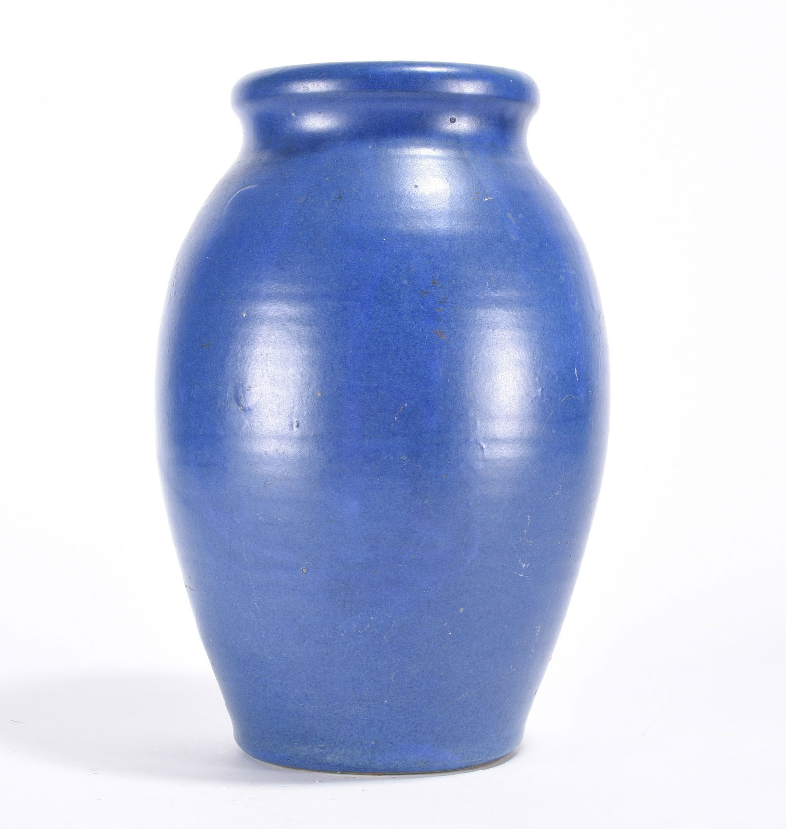 Art Pottery Vase in Blue Glaze: Art Pottery Vase in Blue Glaze