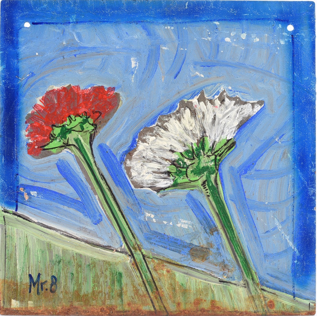 Mr. B Folk Art Painting (1 of 2)