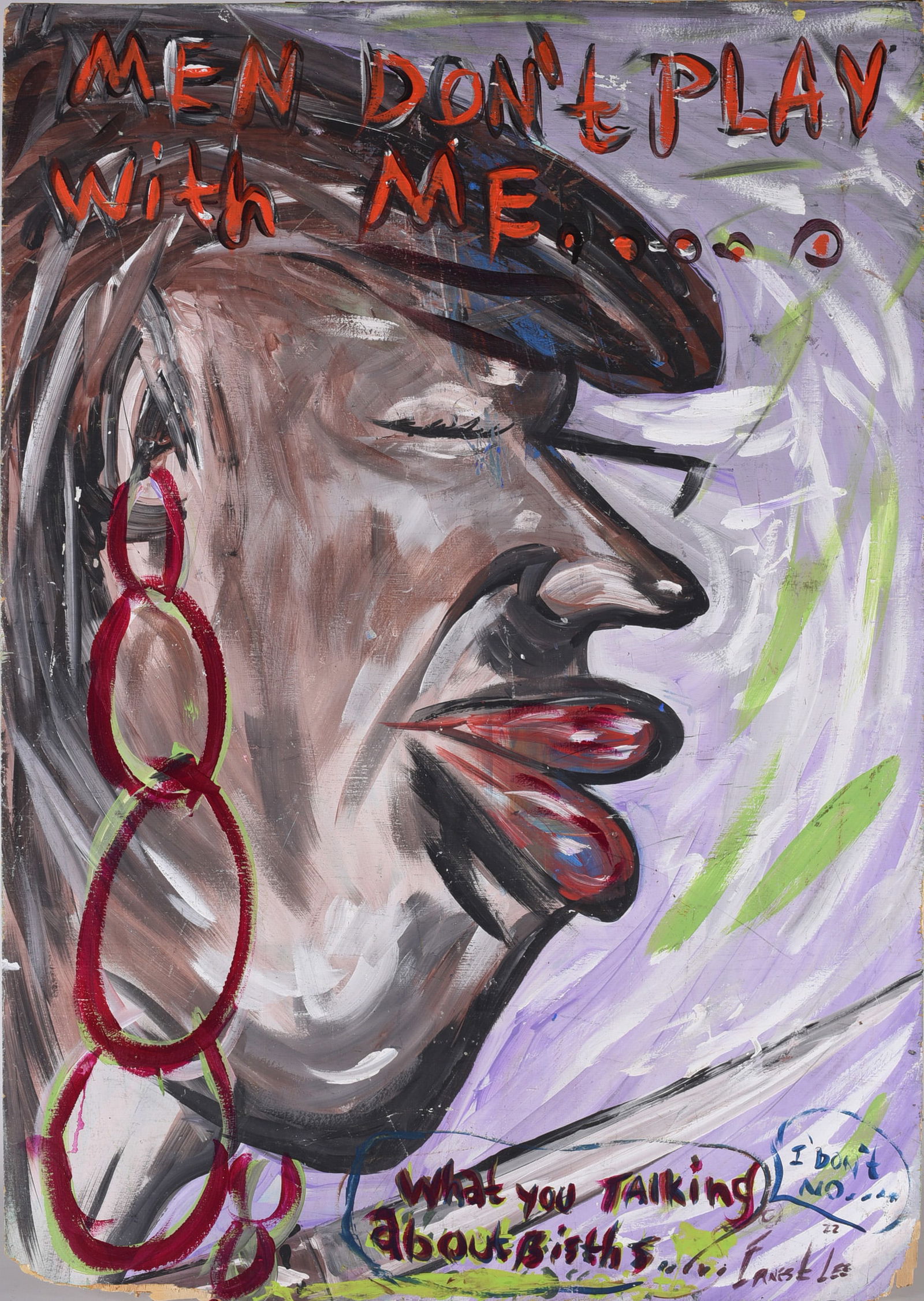 Ernest Lee Folk Painting (1 of 4)