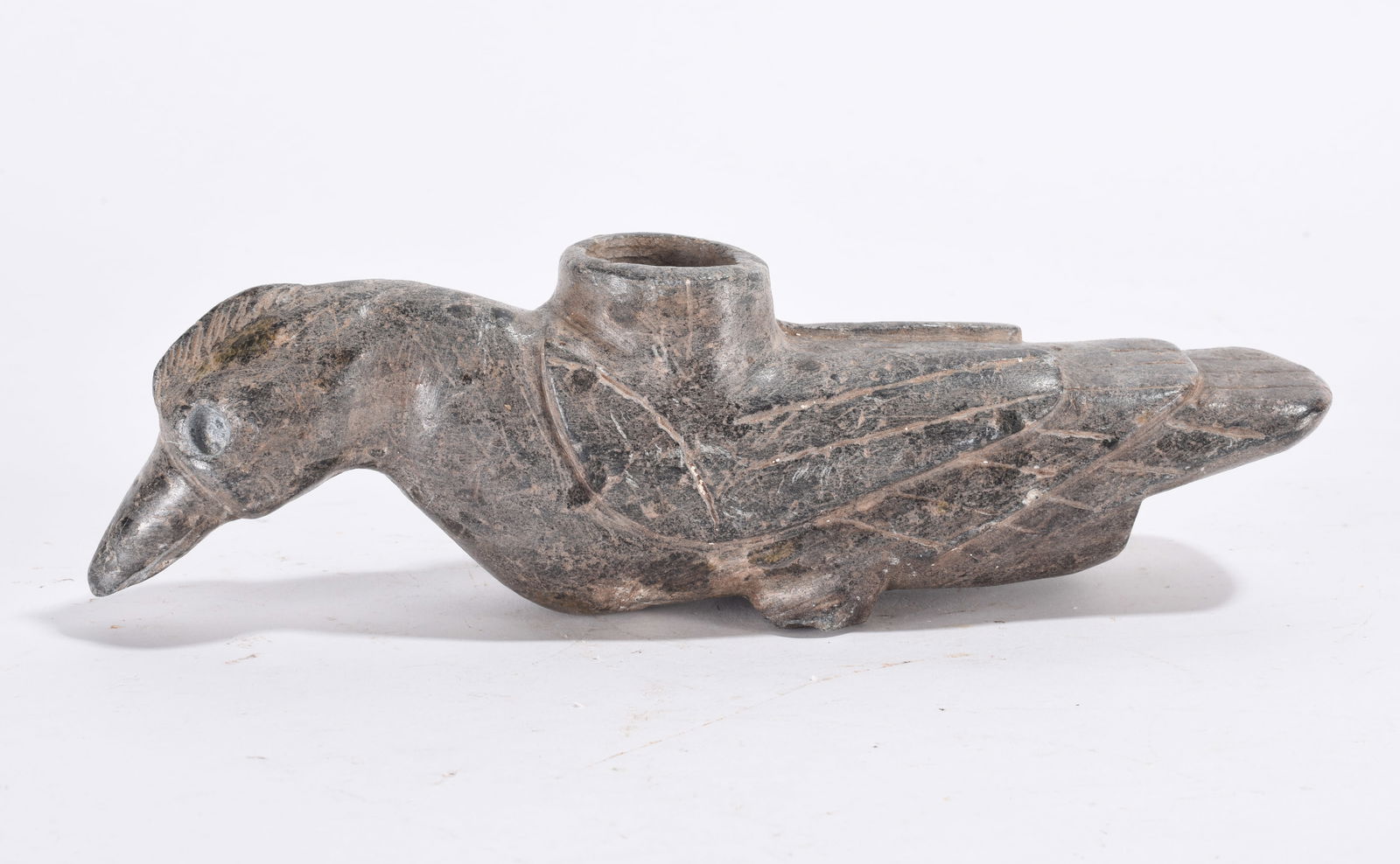Native American Soapstone Pipe (1 of 4)