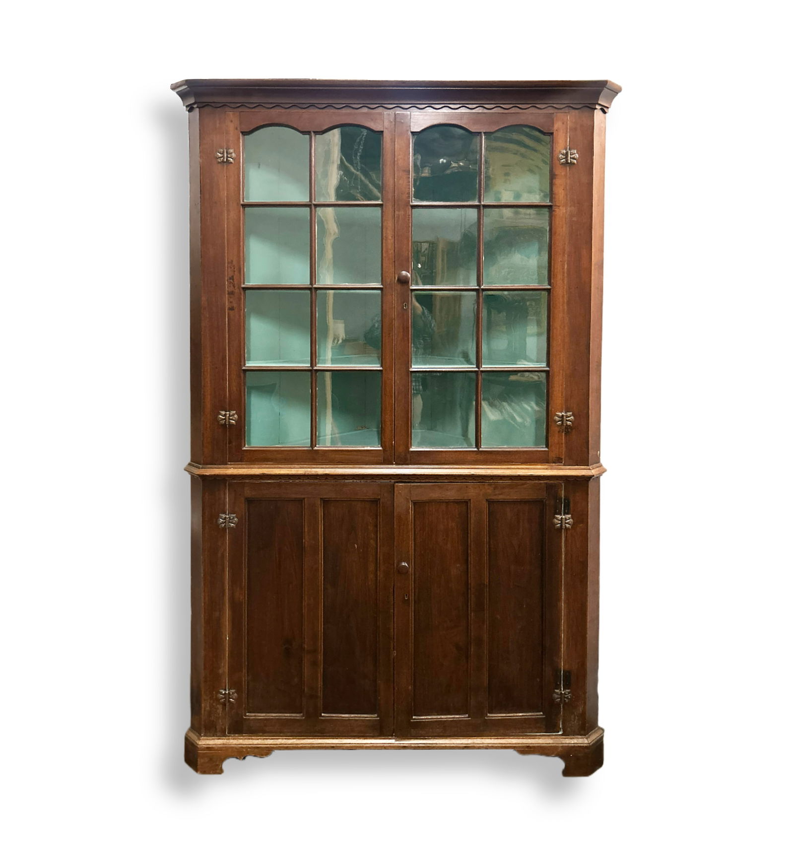 Alamance County Corner Cupboard ca. 1840 (1 of 7)