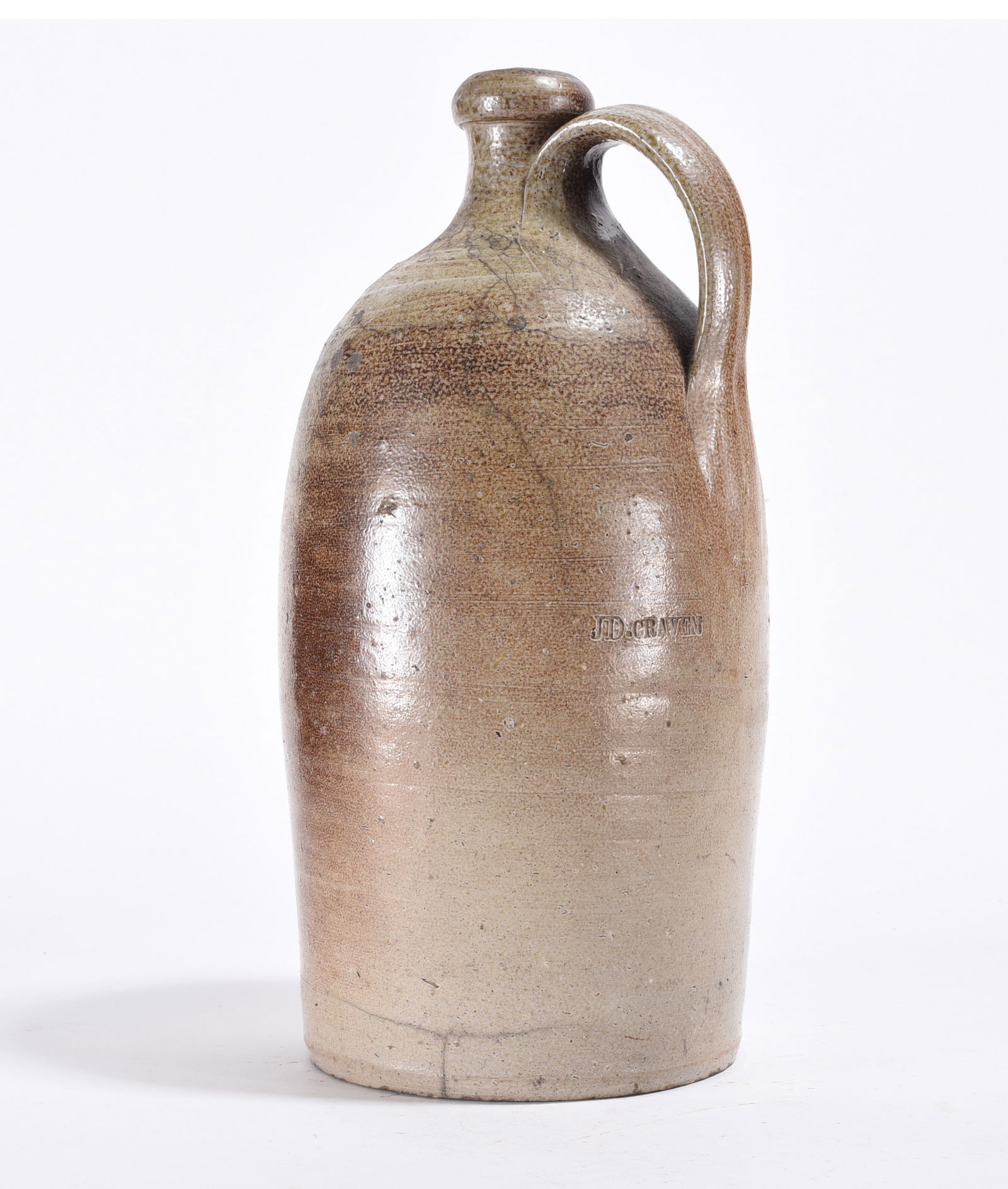 JD Craven Signed Jug ca. 1861 (1 of 6)
