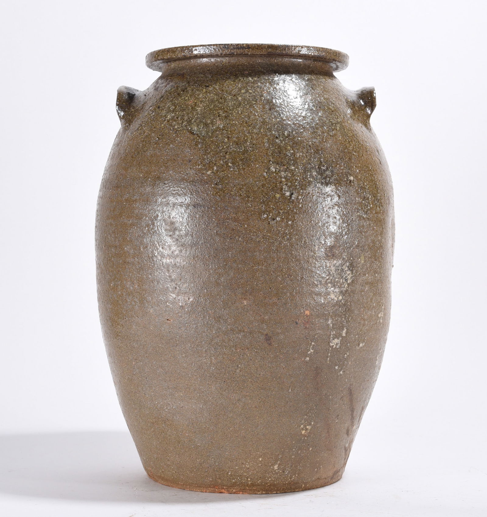 Catawba Valley Alkaline Glaze Storage Jar ca. 1860 (1 of 5)