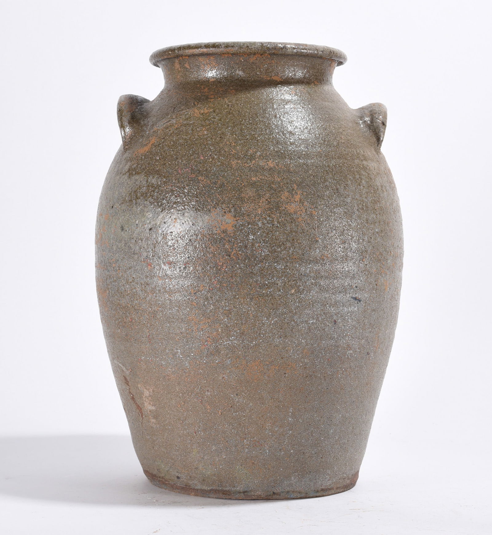 Catawba Valley Alkaline Glaze Storage Jar ca. 1860 (1 of 5)