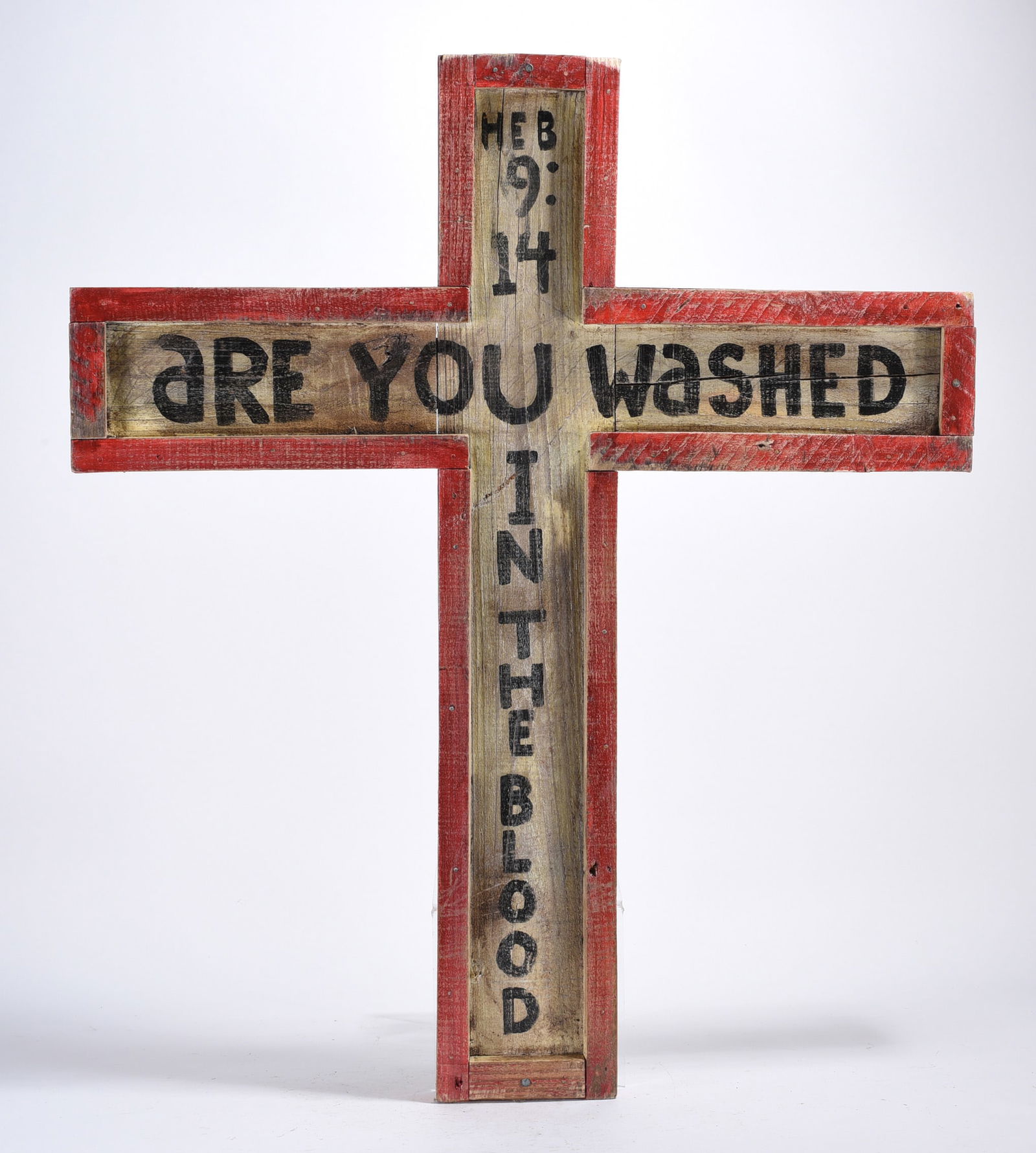 Folk Art Painted Sign found in Alabama shed with 100 others: Folk Art Painted Sign found in Alabama shed with 100 others