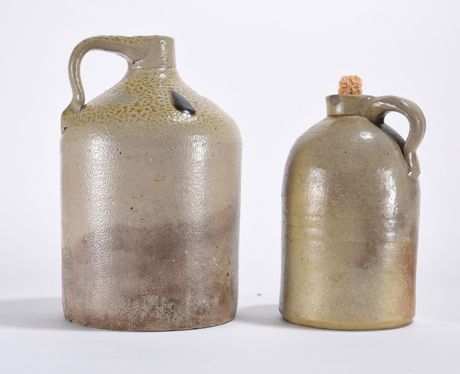 New England Pottery Jugs ca. 1880 (1 of 3)