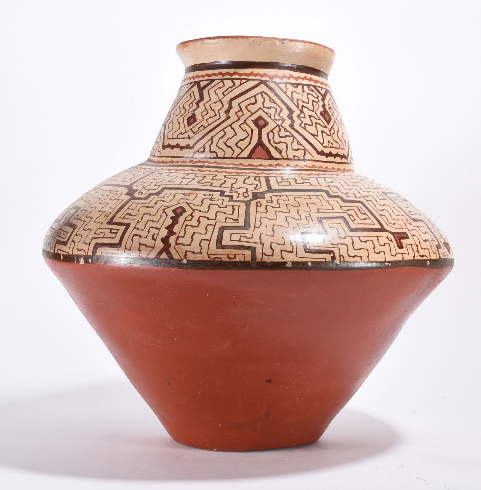Peruvian Large Pottery Vessel (1 of 4)