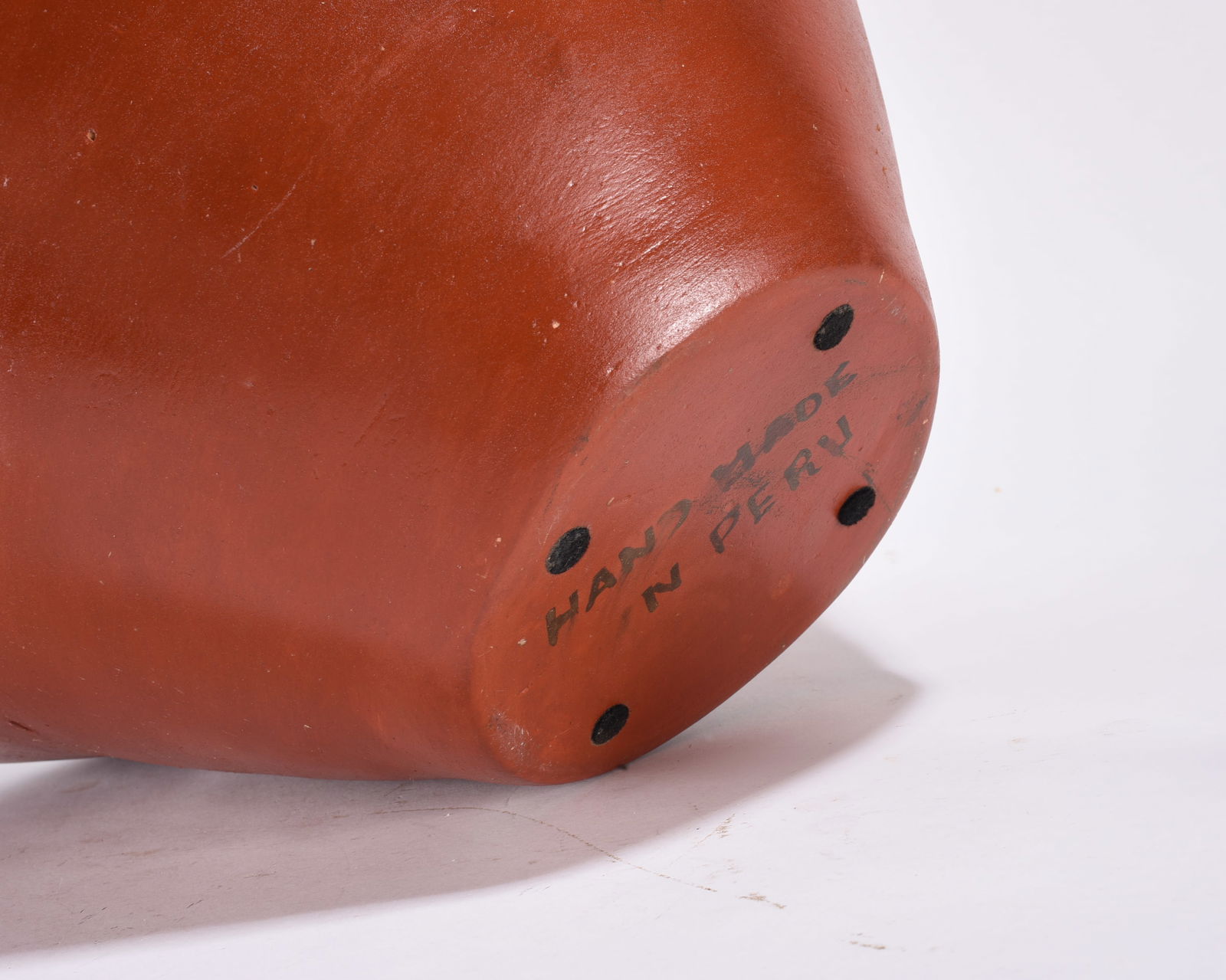 Peruvian Large Pottery Vessel - 3