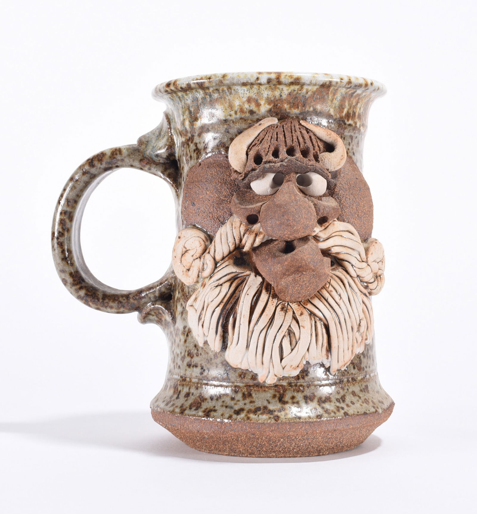 North Carolina Pottery Face Mug: North Carolina Pottery Face Mug