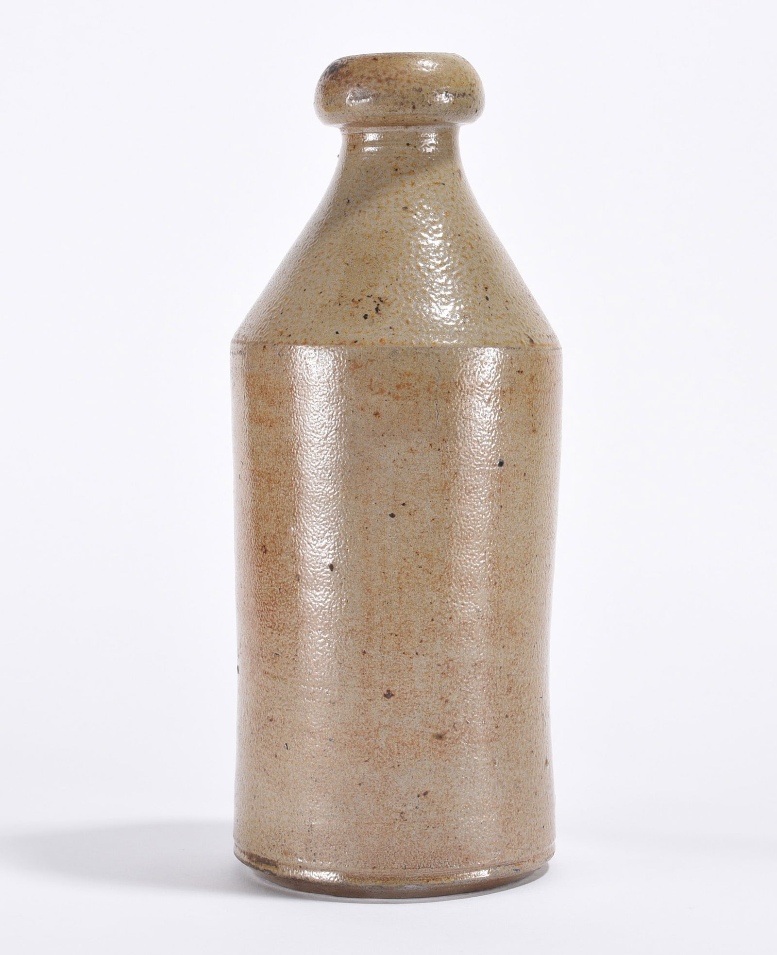 Mid Atlantic Stoneware Bottle ca. 1880: Mid Atlantic Stoneware Bottle ca. 1881