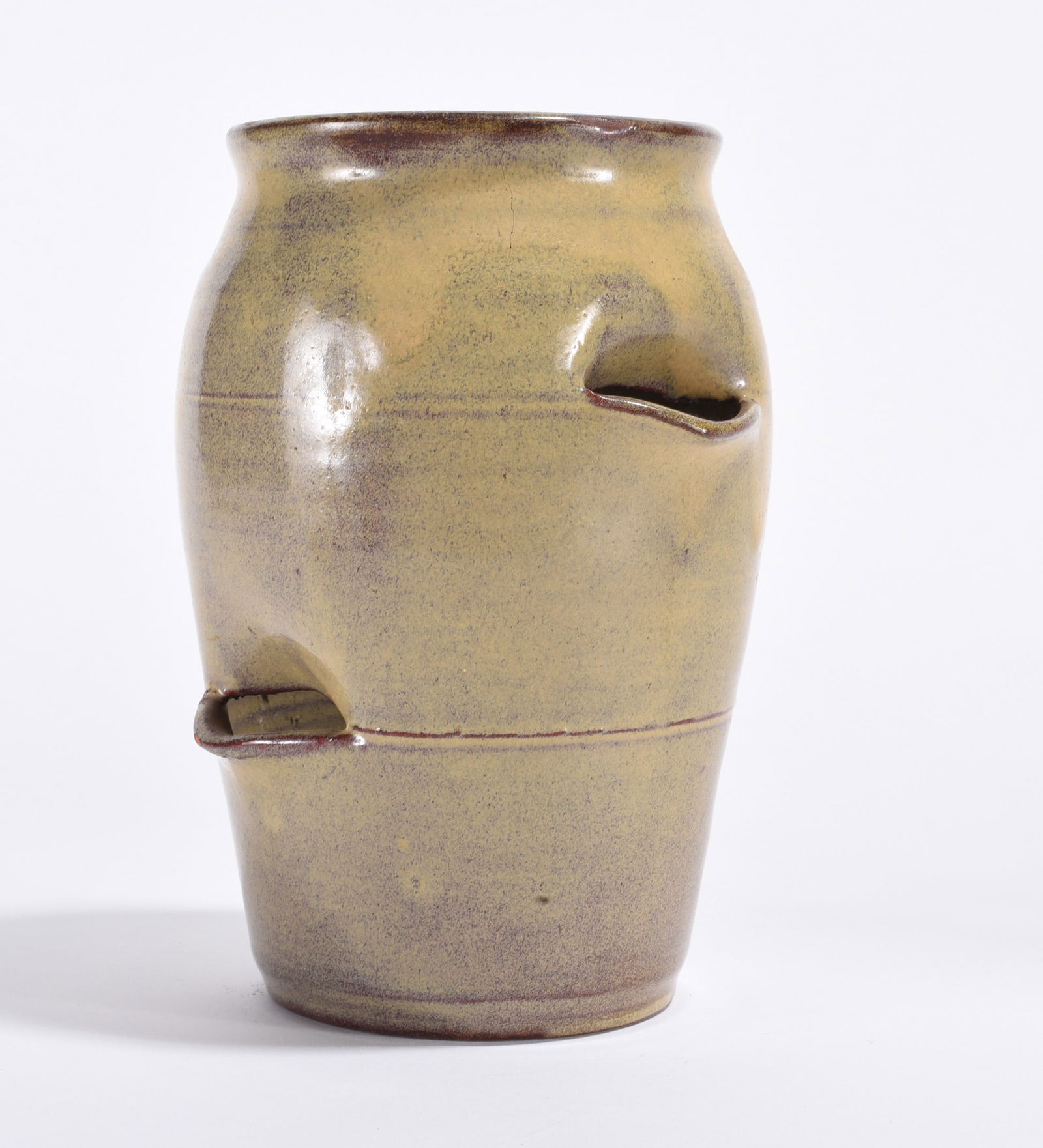 Archie Teague Pottery Flower Pot (1 of 3)
