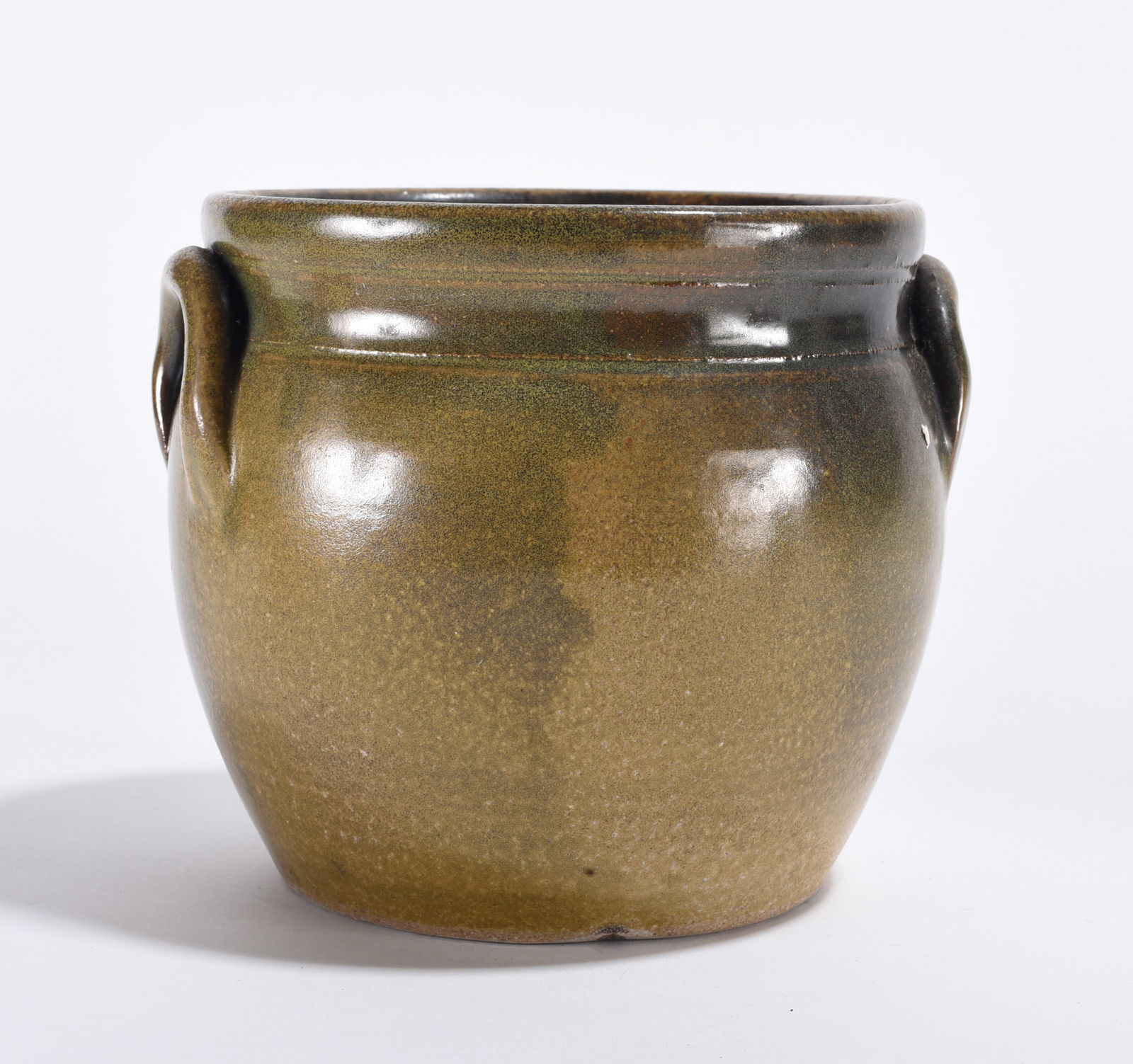 Ben Owen signed Pottery Jar (1 of 3)