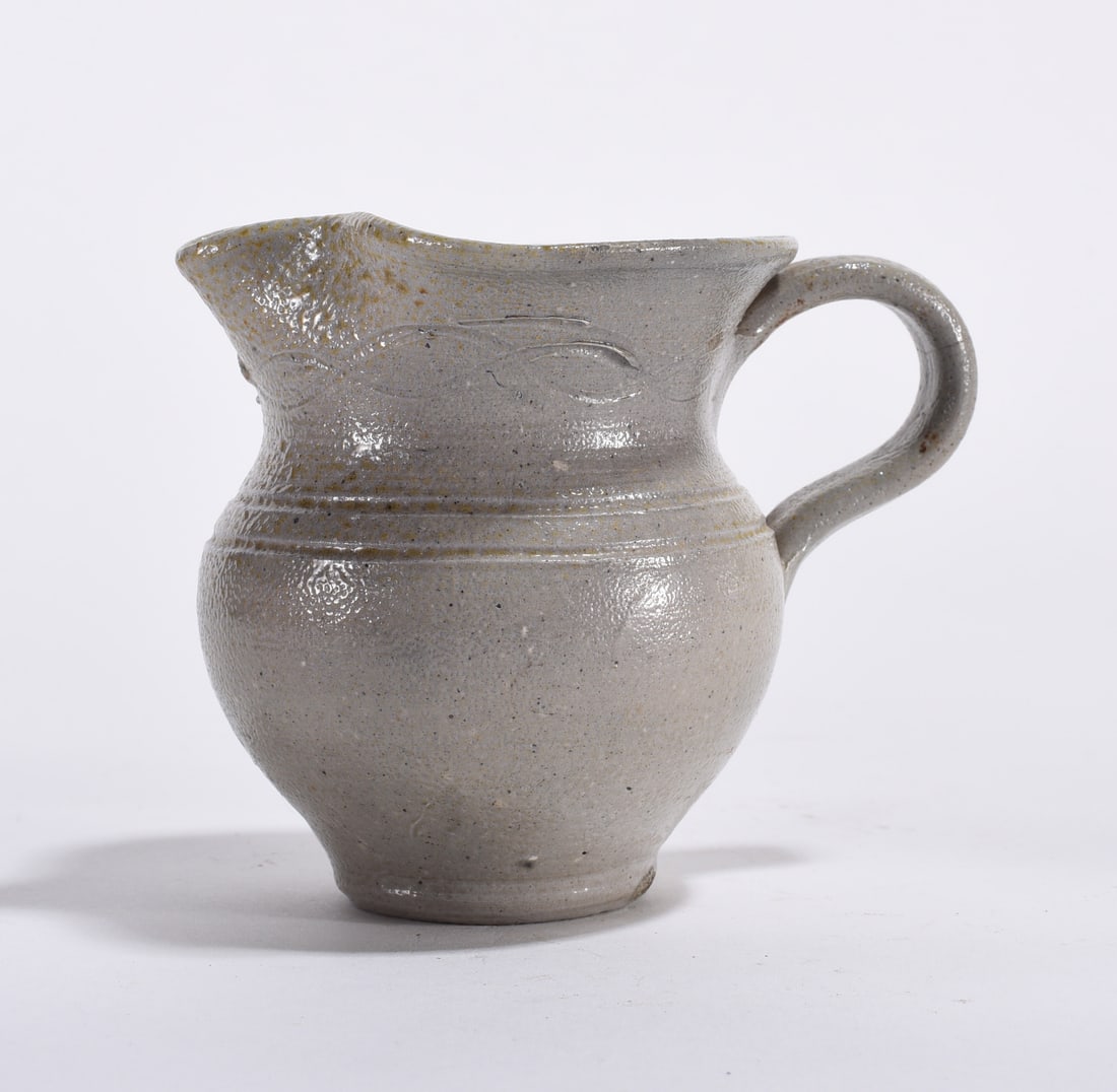 Early Jugtown Small Pitcher ca. 1950 Mickey Mouse Ear! (1 of 3)