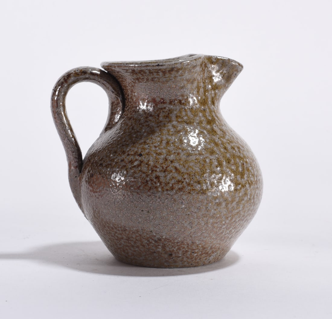 Jugtown Miniature Salt Glaze Pitcher (1 of 3)
