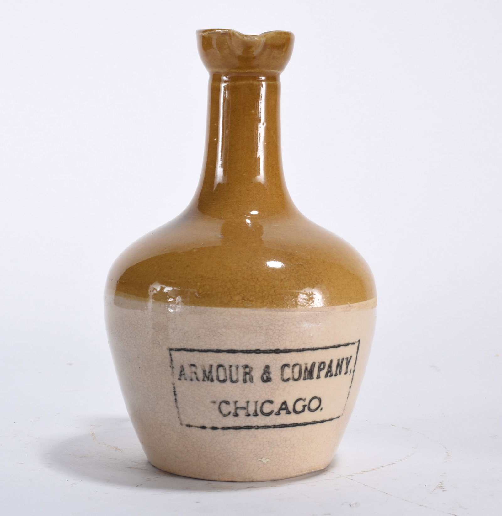 Armour & Company Chicago Advertising Bottle ca. 1940 (1 of 4)