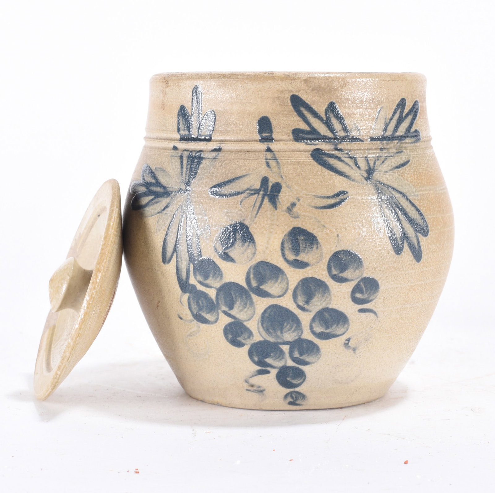 Decorated Stoneware Jar (1 of 3)