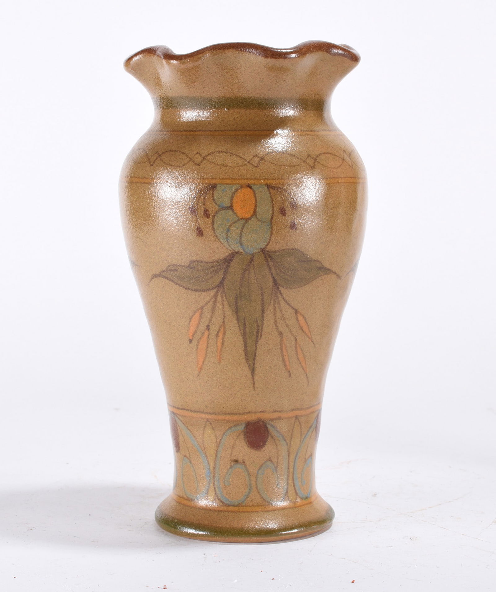 Important Art Nouveau Signed Vase (1 of 3)