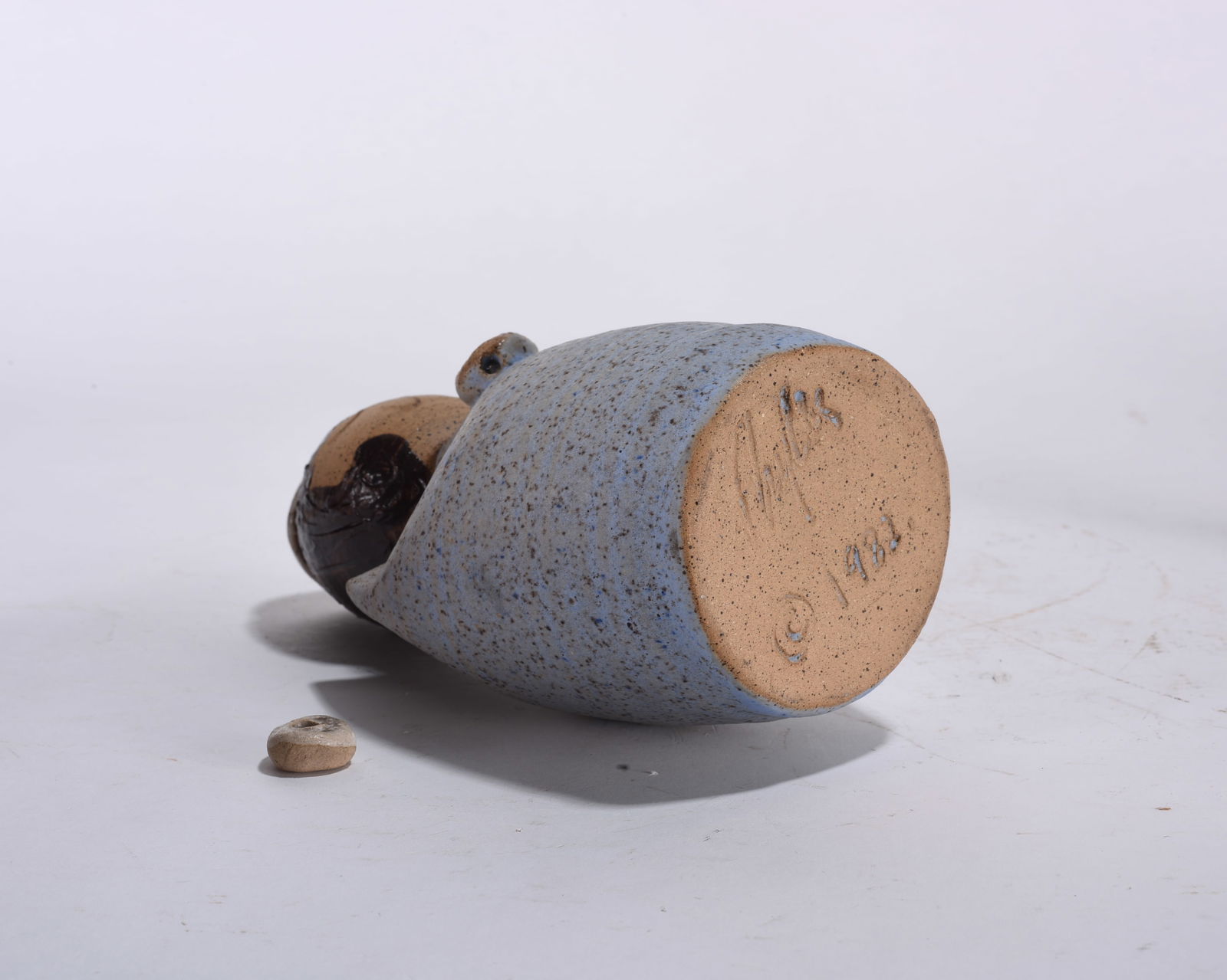 Pottery Angel Dated 1982 - 3