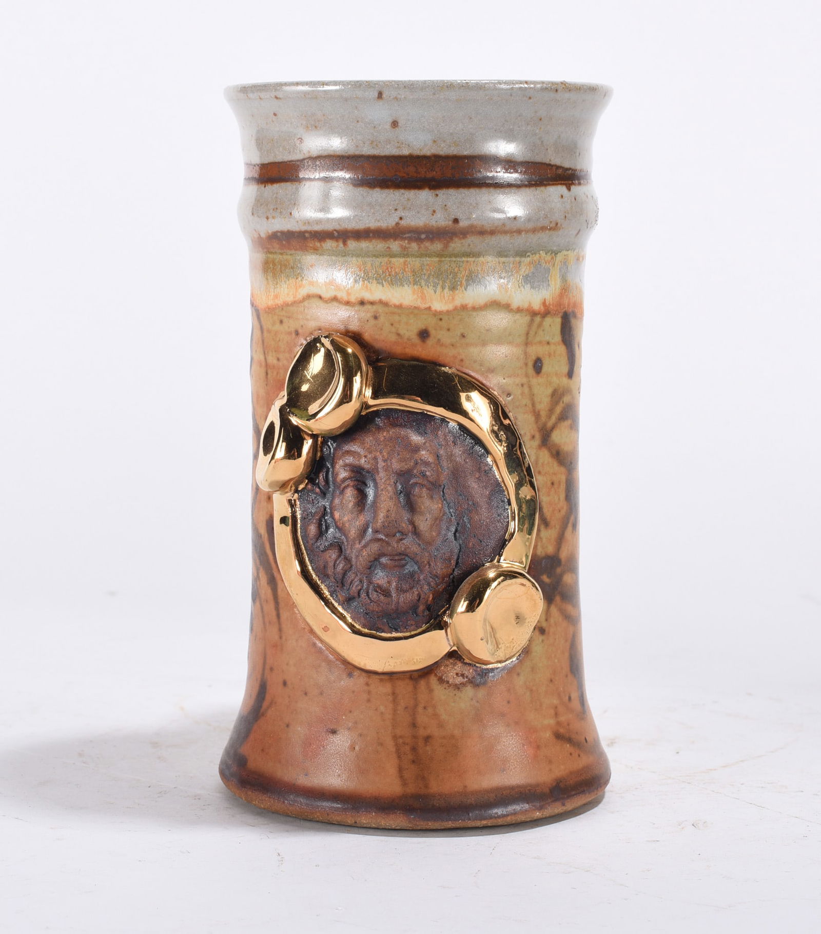 Studio Pottery Face Mug (1 of 3)