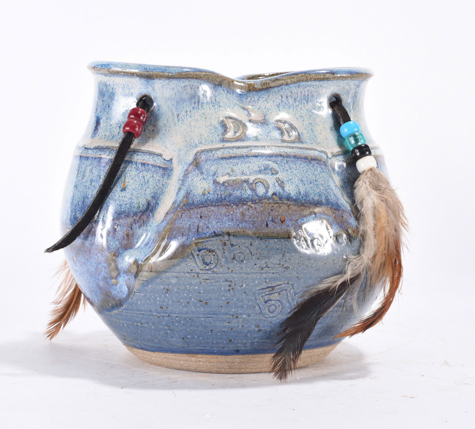 Native American Pottery Small Vase (1 of 3)