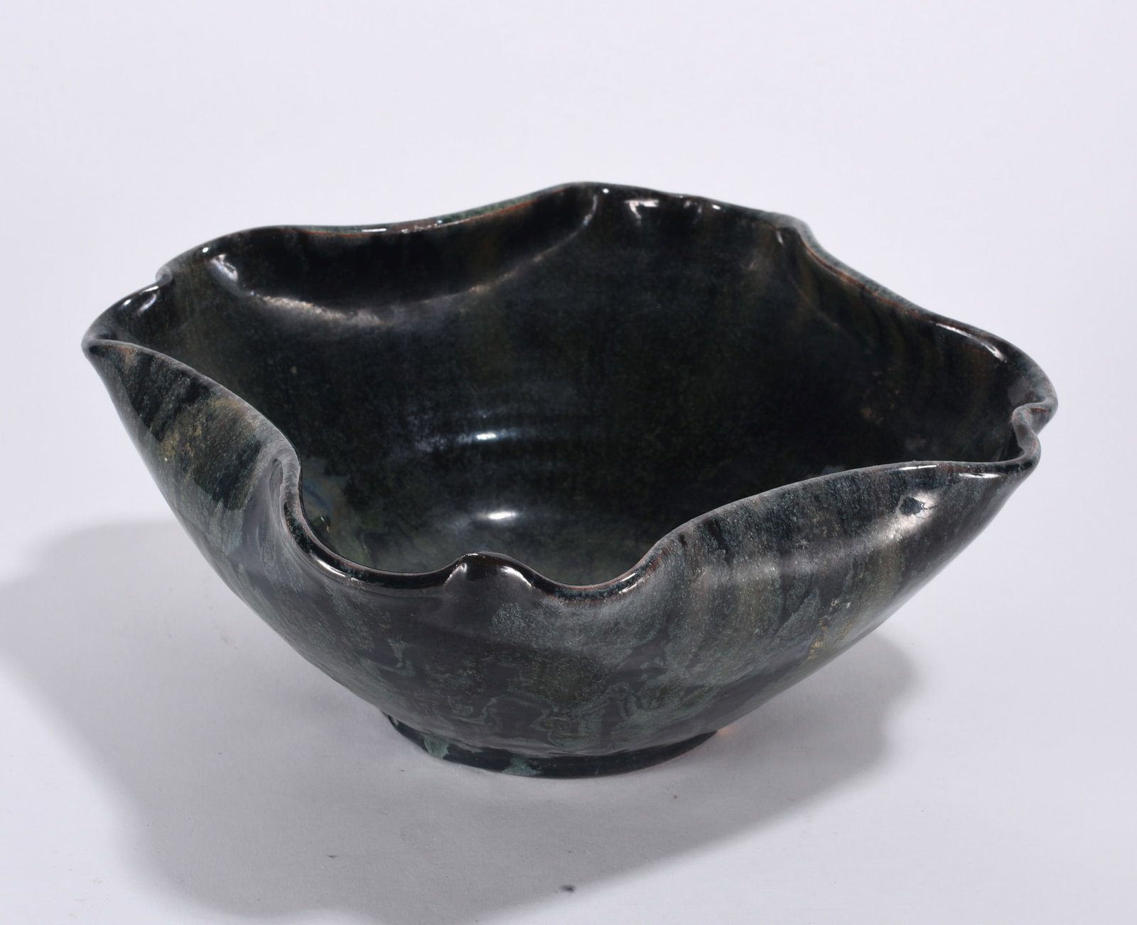 Cole Pottery Low Vase ca. 1960 (1 of 2)