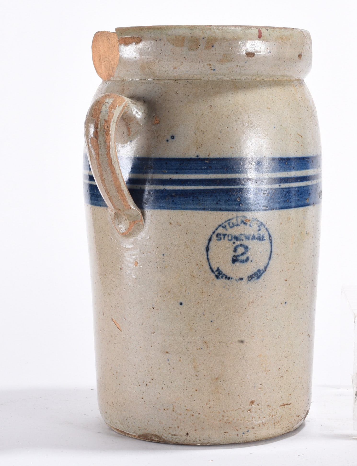 Blue Stamped Youngs Stoneware ca. 1900 (1 of 3)