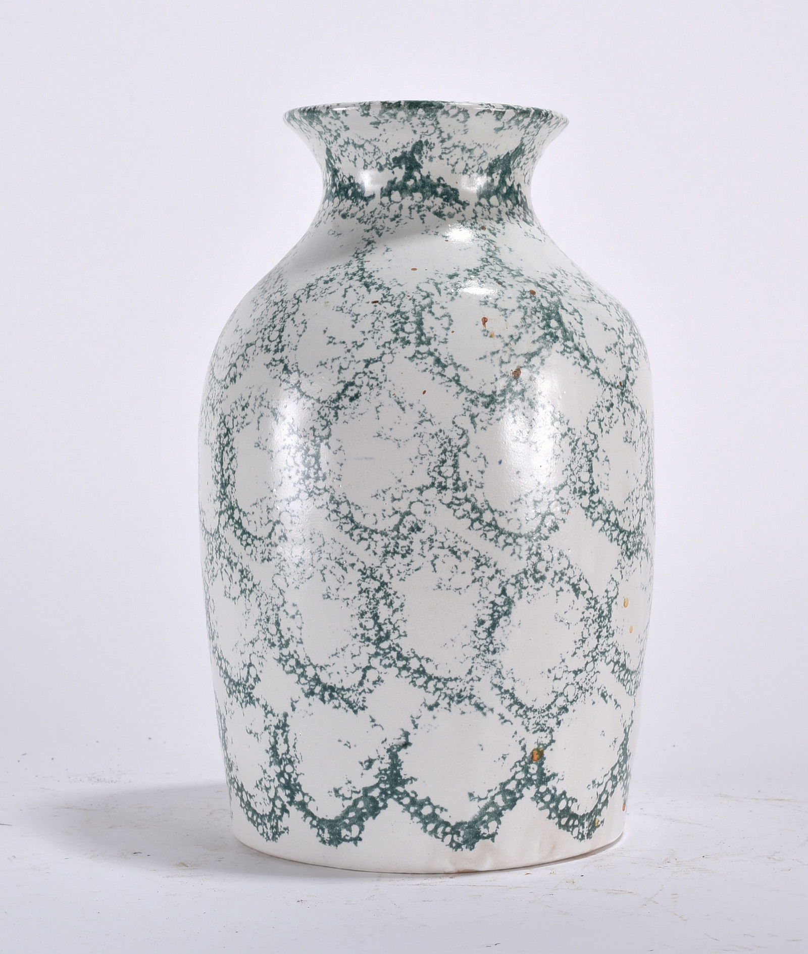 Sponge Decorated Vase (1 of 3)