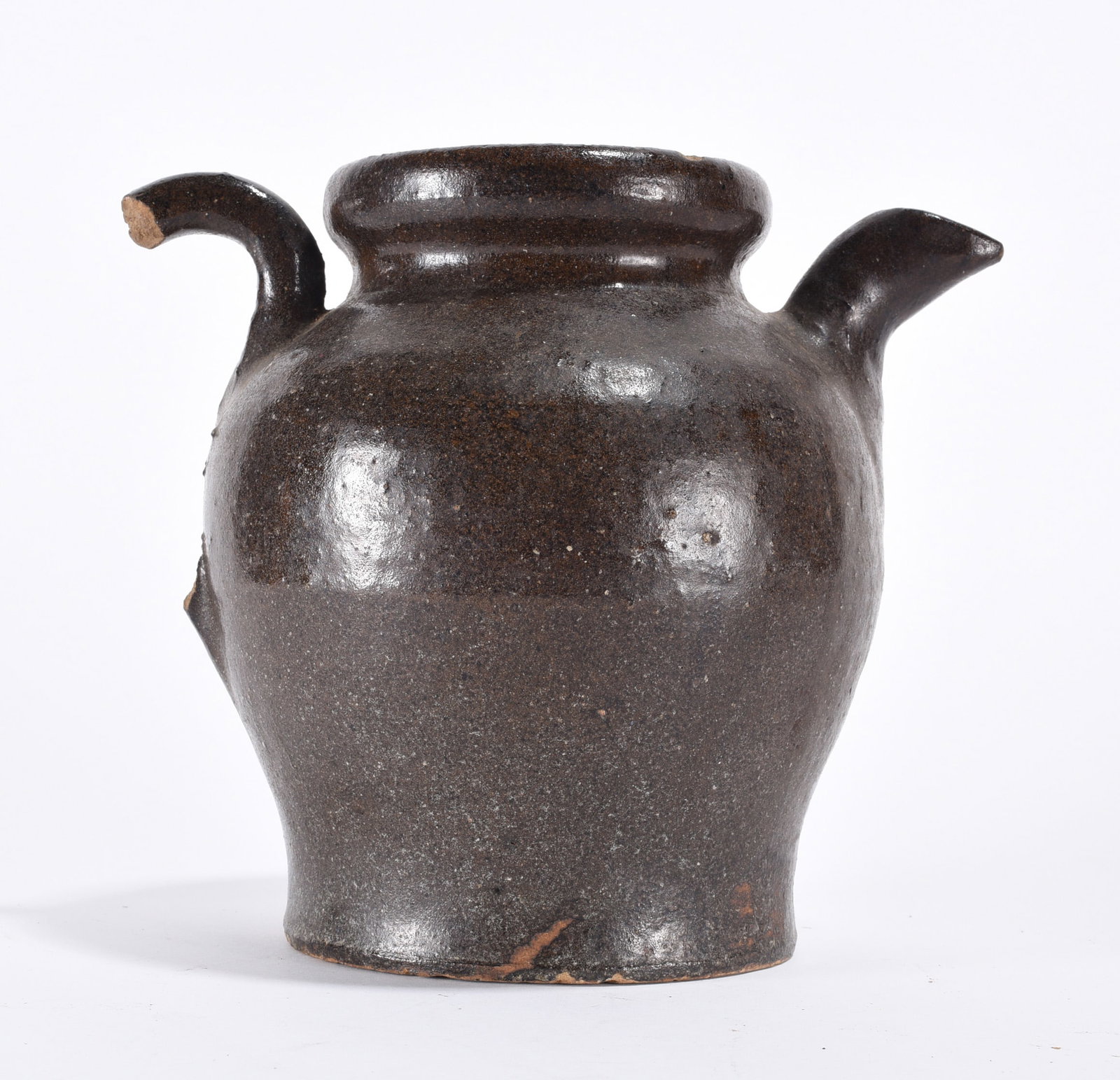 Att. To Albert Hartsoe Pottery Tea Pot ca. 1900 (1 of 5)